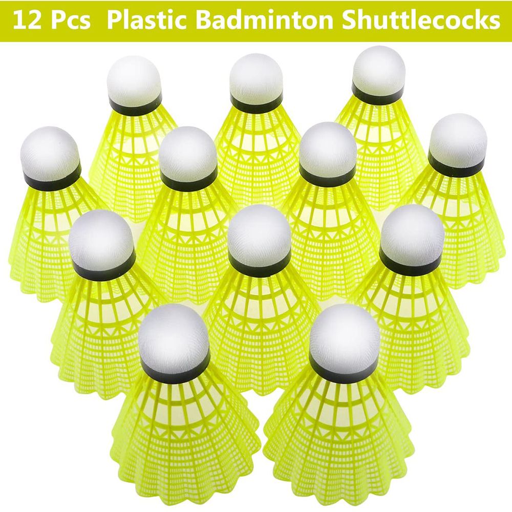 Nylon Badminton Shuttlecocks w - Feather Shuttlecock 评论和价格