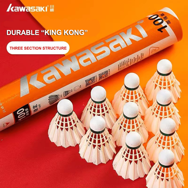 Kawasaki King Kong 100/500 Fea - Feather Shuttlecock 评论和价格