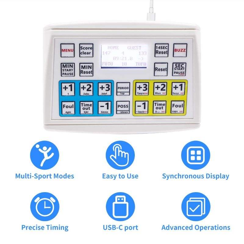 Portable Console Panel Control - Scoreboard Digital 评论和价格