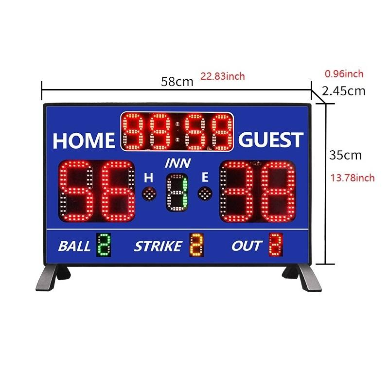 Electronic Digital LED Basketb - Scoreboard Digital 评论和价格