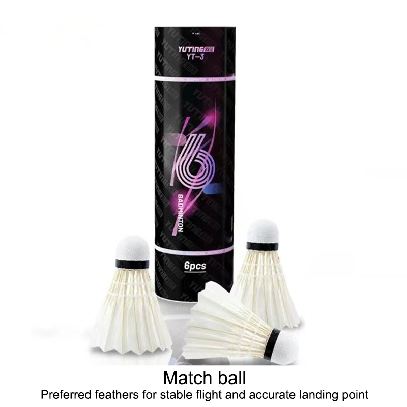 3/6Pcs Badminton Balls Shuttle - Feather Shuttlecock 评论和价格