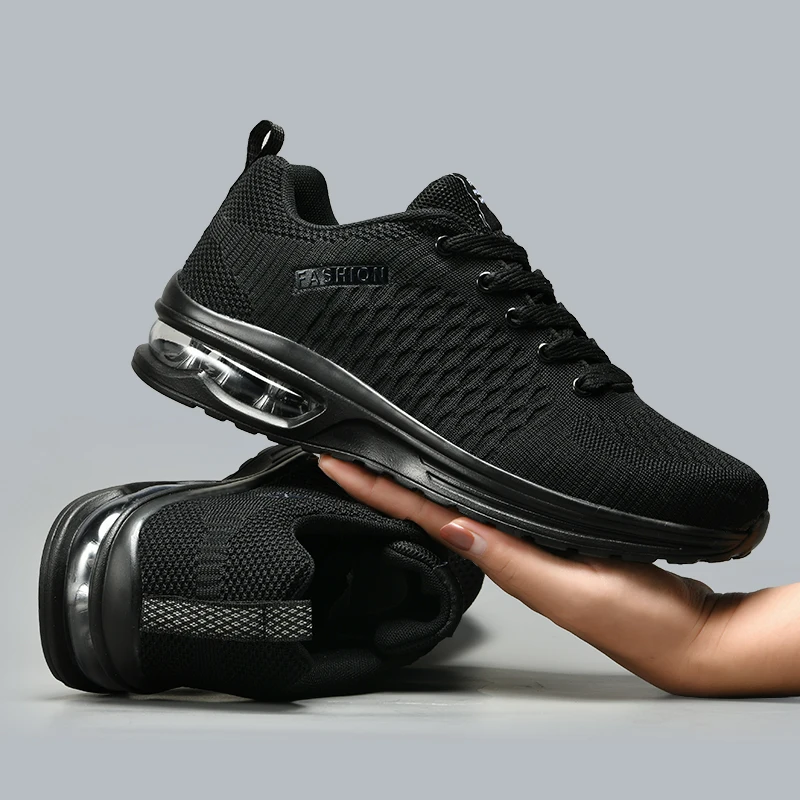 Men Running Shoes Lace Up Snea - Badminton Shoes 评论和价格