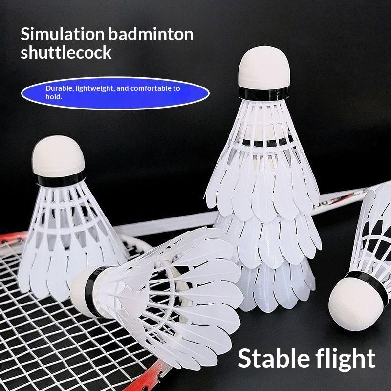 3/6/12Pcs Outdoor Sports Train - Badminton Shuttlecock 评论和价格