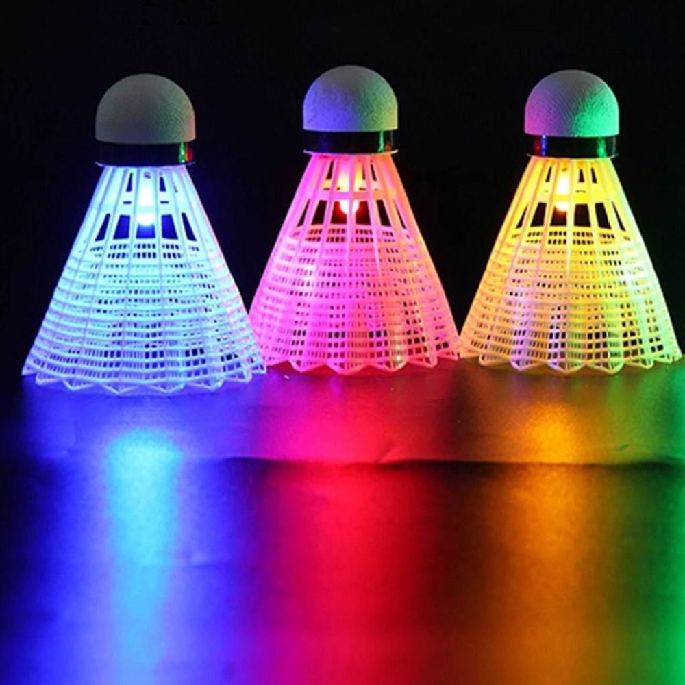 Light-up LED Badminton Glowing - Feather Shuttlecock 评论和价格