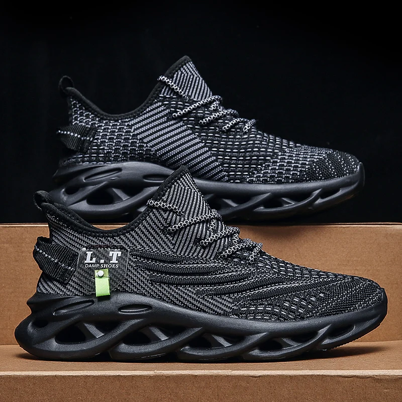 Men Sports Running Black Joggi - Badminton Shoes 评论和价格