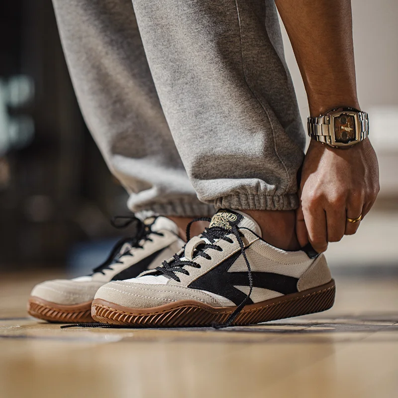 Maden Retro Patchwork German T - Badminton Shoes 评论和价格