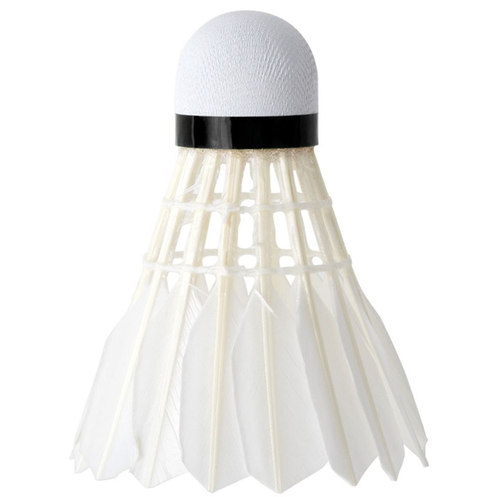 3/6/12Pcs New White Badminton  - Feather Shuttlecock 评论和价格
