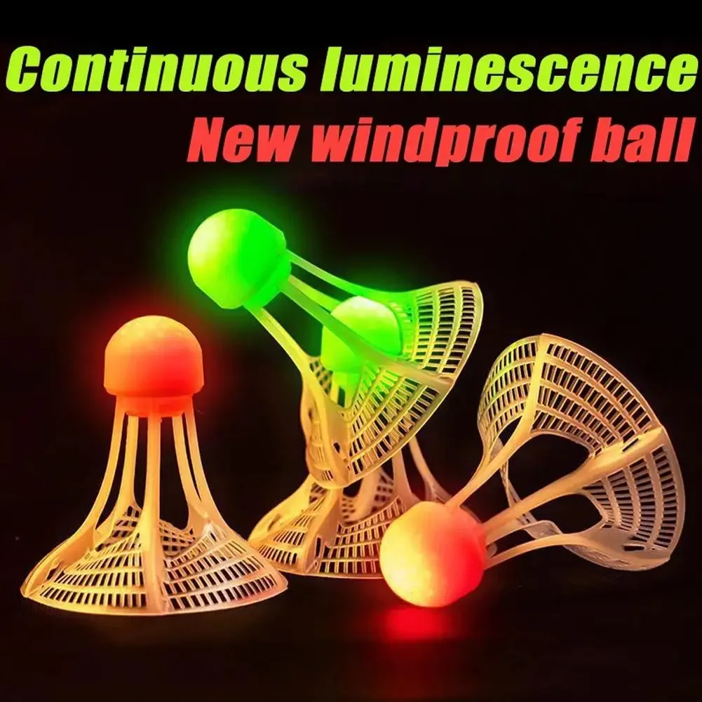 1/5pcs Glow Badminton Shuttlec - Badminton Shuttlecock 评论和价格